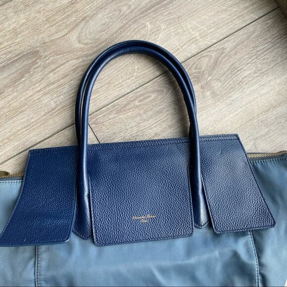 Samantha Thavasa Nylon  Leather Tote Bag - Picture 2 of 15